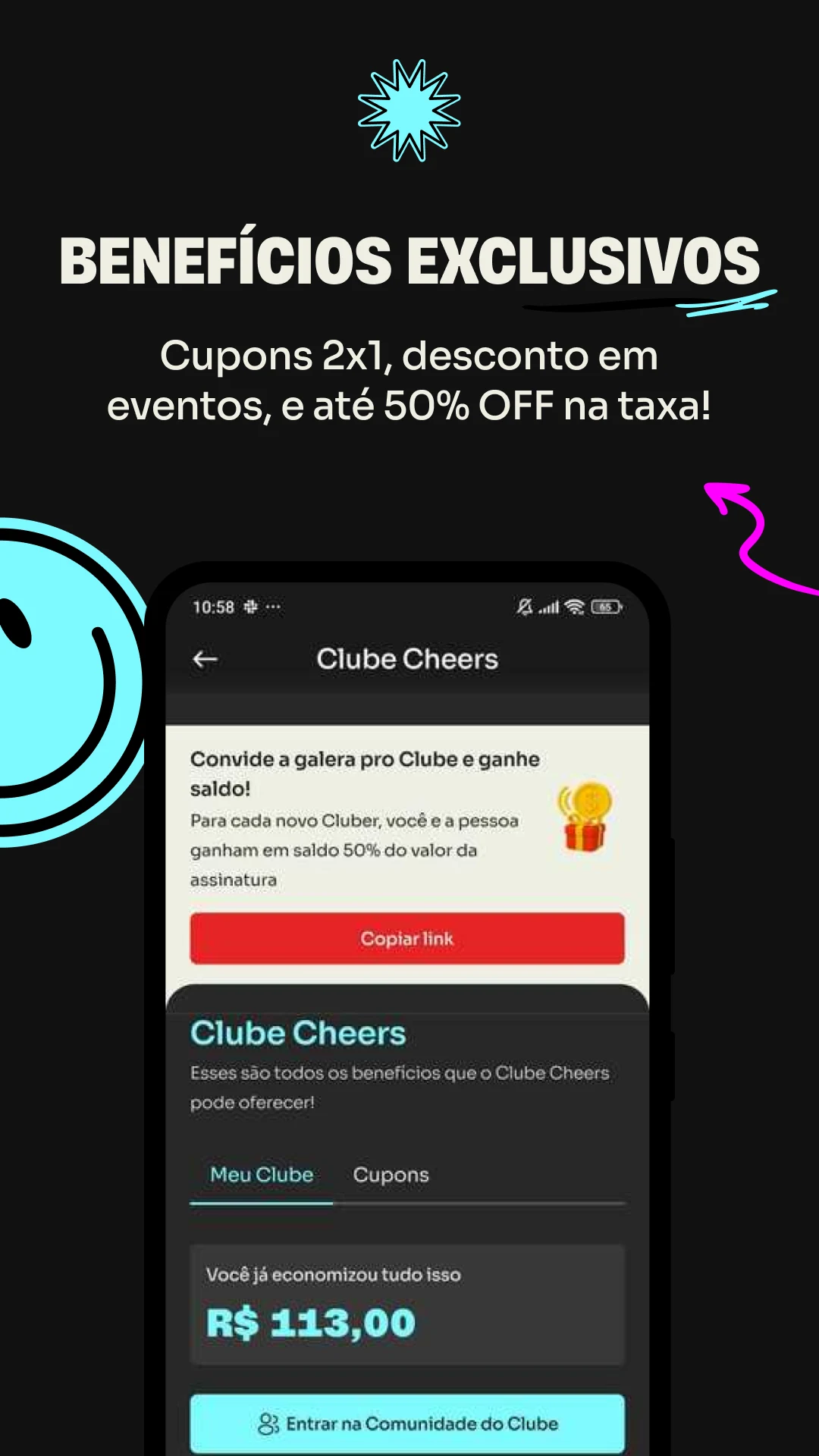 Cheers App screenshot